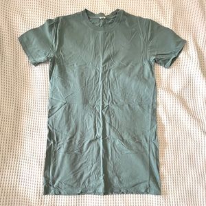 Wilfred Free Getaway t-shirt dress teal green XS